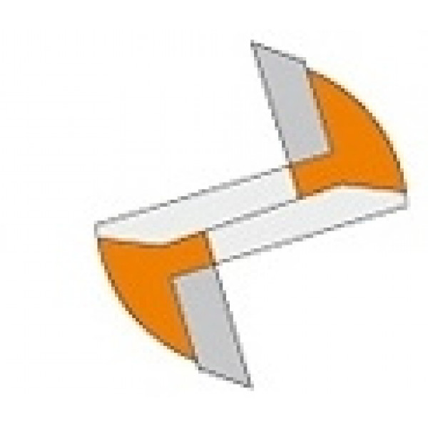 Картинка - Фреза прямая (короткая серия) HM D = 3 I = 8 L = 45 S = 8 (911.030.11)