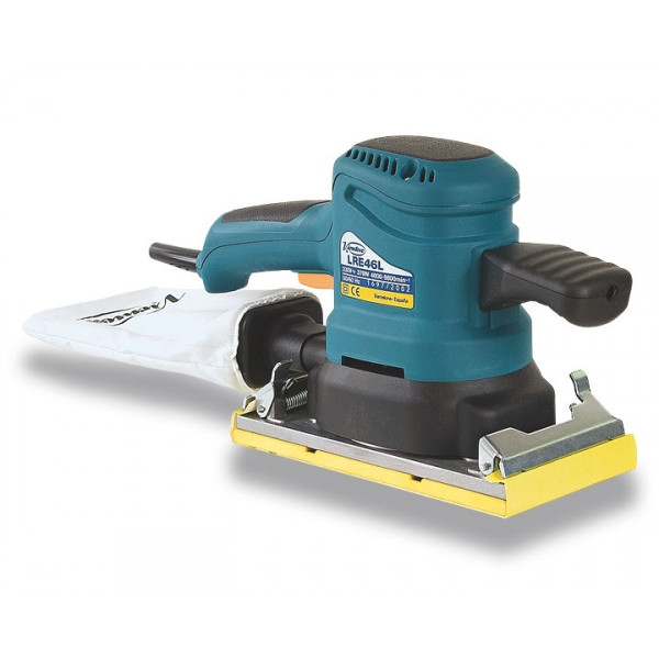 Картинка - Угловая шлифмашина 370W 4000-9800RPM подклад. 115x208mm (LRE46L)