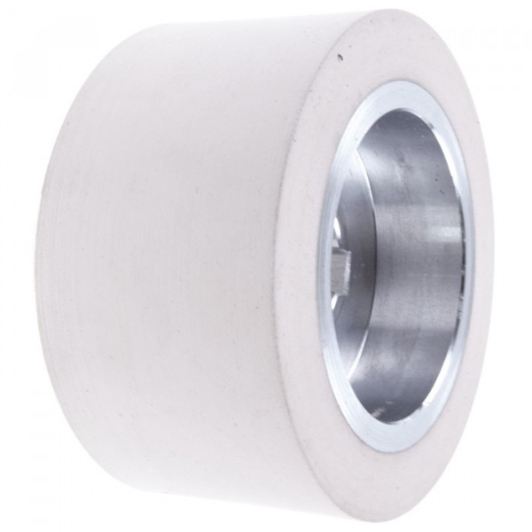 Картинка - Ролик 95-50-25-8 V резиновый 60 ShA белый Weinig