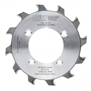 Подрезная пила двухкорпусная D = 120 F = 50 K = 2,8-3,6 Z = 24 (289.120.24T)