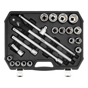 Набори інструментів YATO 3/4" М19-50 21 шт YT-13351