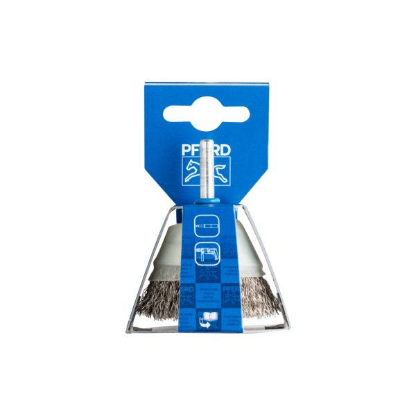 Картинка - Щетка чашечная Pferd 50 мм 6 мм BRUSH POS TBU 5010/6 INOX 0,30 (4007220894651)