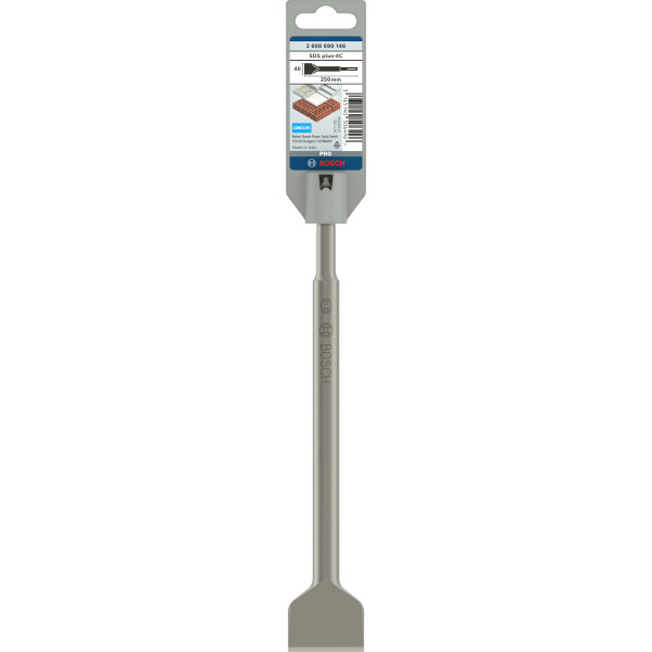 Картинка - Лопаточное зубило Bosch PRO SDS plus-4C, 40x250 мм
