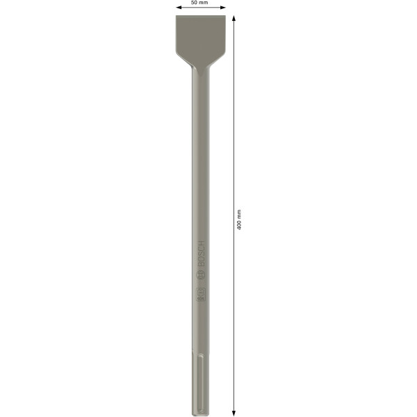 Фото - Набір зубил лопаткових Bosch PRO SDS-max 50x400 мм, 5 шт