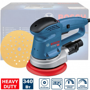 Ексцентрикова шліфмашина Bosch GEX 34-125