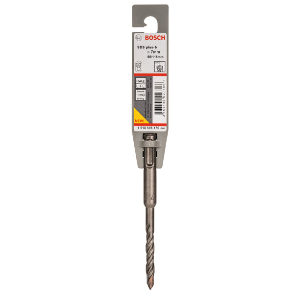 Картинка - Бур Bosch SDS plus-5, 7x50x115 мм