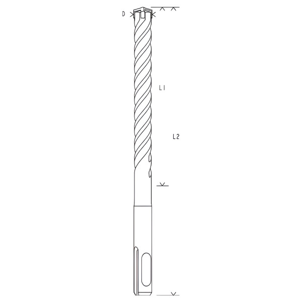Фото - Бури Bosch PRO SDS plus-5X 7x100x160 мм, 10 шт