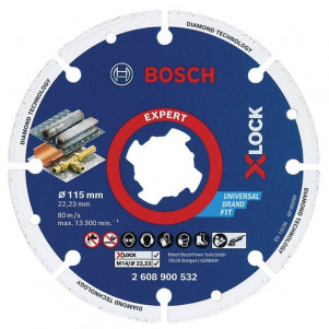 Диск алмазный Bosch X-Lock Expert 115x22.23 мм (2608900532)