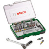 Фото - Набір біт Bosch 27 шт + ключ-тріскачка