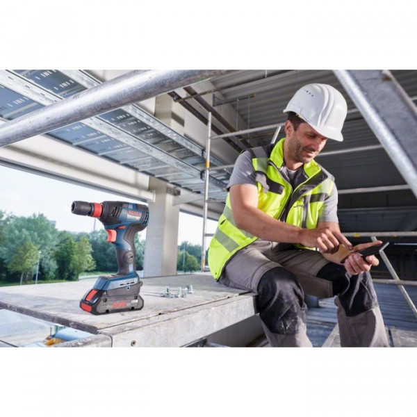 Картинка - Аккумуляторный ударный гайковерт Bosch GDX 18V-200 C без АКБ