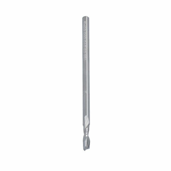 Картинка - Фреза ITA TOOLS VHM Z2 D=3 I=10 L=60 S=3 RH позитив, mirror finish, алюминий и пластик SQ01.03.010.060.03R