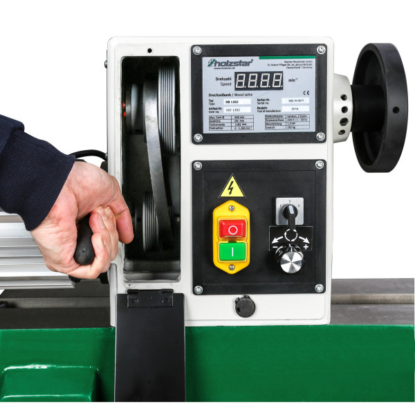 Картинка - Токарный станок по дереву Holzstar DB 1202 Vario