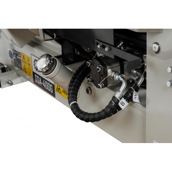 Картинка - Полуавтоматическая машина для резки и раскола дров Lumag SSA 400G