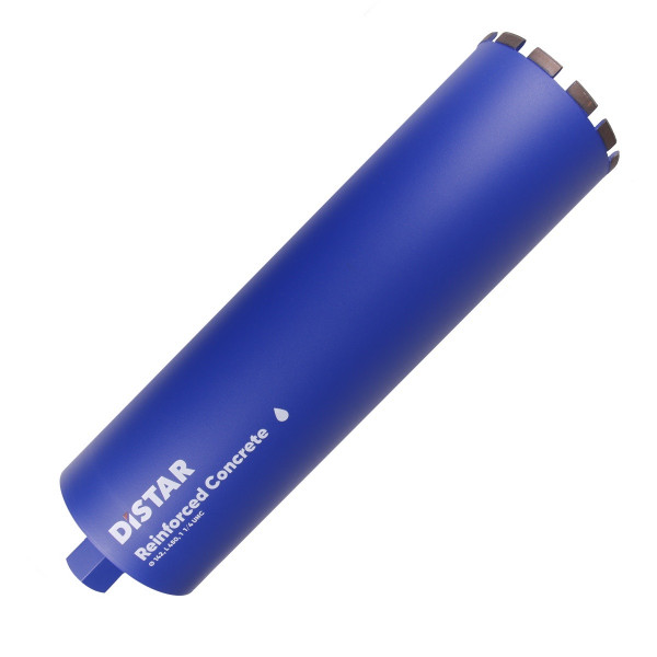 Картинка - Сверло алмазное Distar DDS-W 142X450X1 1/4 UNC REINFORCED CONCRETE