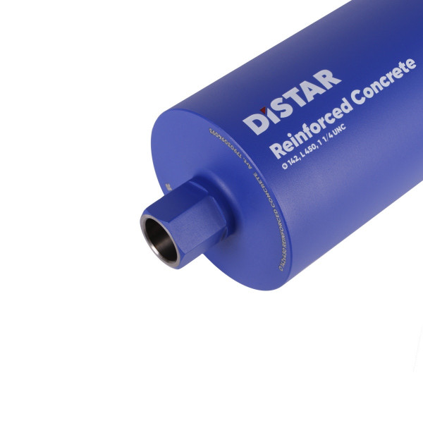 Картинка - Сверло алмазное Distar DDS-W 142X450X1 1/4 UNC REINFORCED CONCRETE
