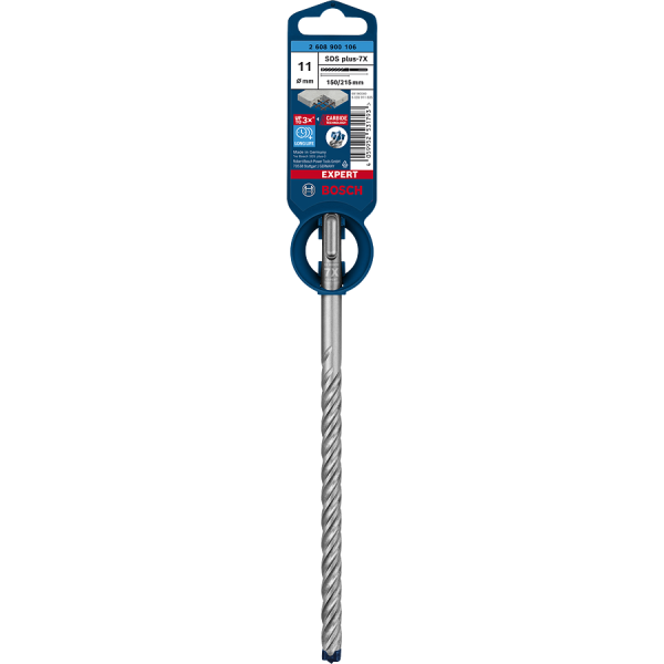 Картинка - Бур по железобетону BOSCH EXPERT SDS Plus-7X 11x150x215 мм