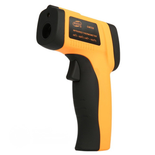 Фото - Безконтактний інфрачервоний термометр (пірометр) BENETECH -50-550°C GM550