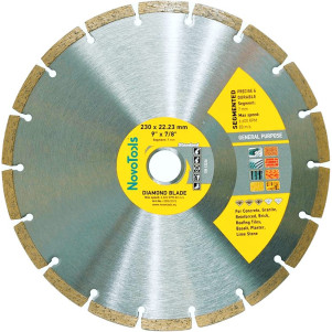 Диск алмазний NovoTools Standard 230 x 22,23 мм, Сегмент