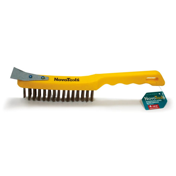 Фото - Ручна щітка-скребок NovoTools, пластикова