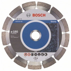Круг алмазный отрезной Bosch PF Stone 180х22.23 (2608602600)