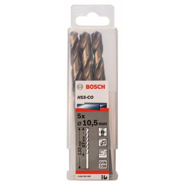 Фото - Свердло Bosch HSS-СO Cobalt 105 мм метал
