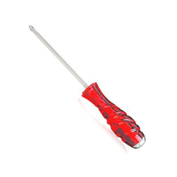 Картинка - Отвертка крестовая ударная TOPTUL SUPER GRIP PH2x125 FBGE0213