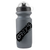 Картинка - Велосипедная фляга Grey's 600мл серая с защитным колпачком GR15680