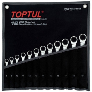 Набір ключів комбінованих TOPTUL 8-19 мм 12 шт GPAQ1202