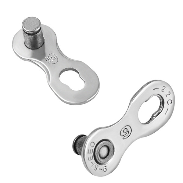 Картинка - Замок цепи Grey's QRS9 9шв, 6шт