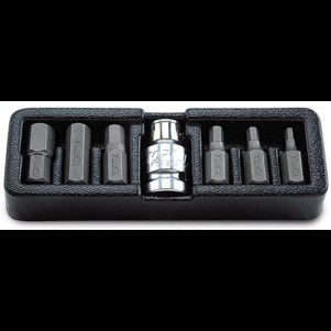 Набор бит TOPTUL HEX 4-12 мм 7 шт GAAT0707 Набор бит TOPTUL HEX 4-12 мм 7 шт GAAT0707
