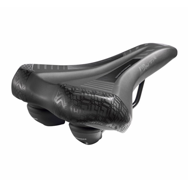 Картинка - Седло велосипедное Selle Monte Grappa Pinta Plus, черное