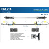 Картинка 3 - Профессиональная инспекционная лампа Brevia LED 120-190см 40SMD 1000lm 4000mAh