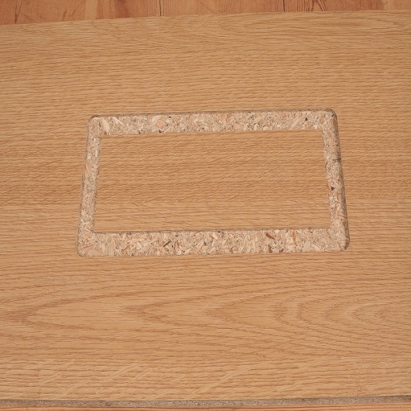 Картинка - Шаблон для фрезерования 120x320mm (PF400)