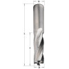 Картинка - Фреза спиральная черновая – позитив VHM D = 16 I = 055 L = 110 S = 16 RH Z = 2 + 2