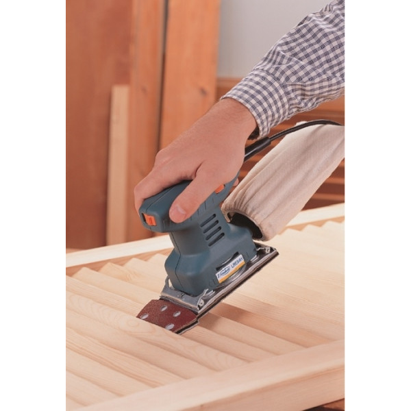 Картинка - Вибрационная шлифмашина mini 180W с регулировкой оборотов 7000-12500RPM (LRE84H)