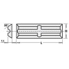 Картинка 1 - Нож HM 20,0x5,5x1,1mm MG06 <35 (520554)