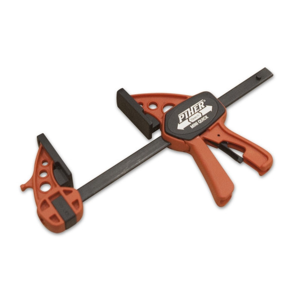 Картинка - Комплект 16шт. Струбцин Mini Quick PIHER-15см (плечо 5,5 см)