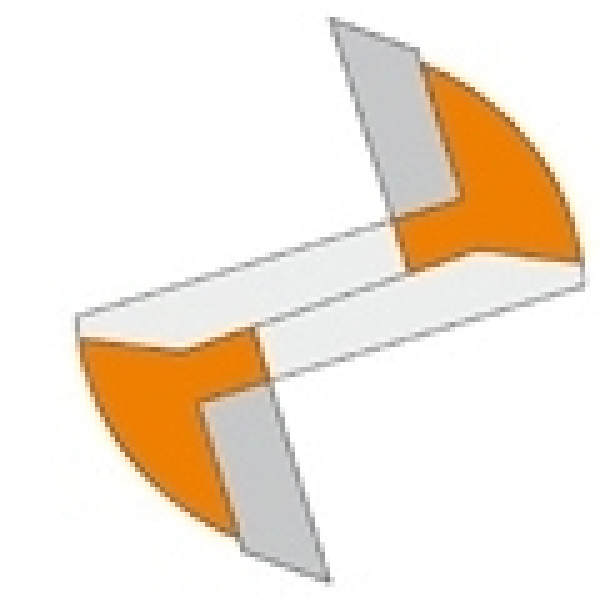 Картинка - Фреза прямая (длинная серия) HM D = 12 I = 31,7 L = 60 S = 6,35 (812.120.11)
