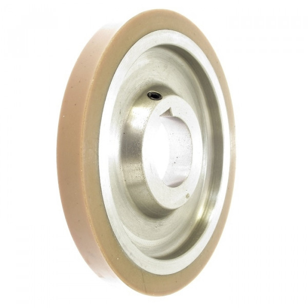 Картинка - Ролик 140-15-35-10 V резинка 70 ShA коричневый Weinig / Leadermac