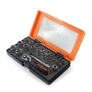 Набор бит 25шт. 1 / 4x25мм насадки 4-13мм TX PZ PH трещотки (20953.STACO)