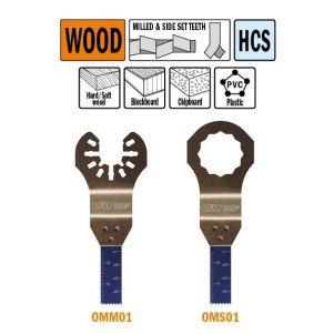 Пильное полотно W = 10 I = 28 TPI = 18 1 шт. универсальное крепление (OMM01)