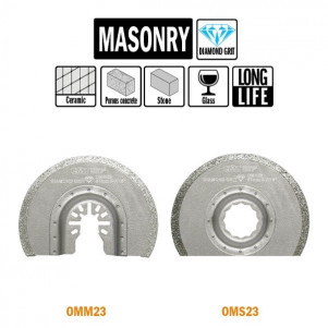 Пильное полотно W = 87 K = 1,6 1 шт. универсальное крепление (OMM23)