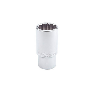 Головка торцева довга TOPTUL 12-гранна 1/2" 9 мм BAEF1609