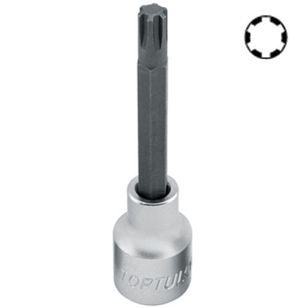 Фото - Головка з насадкой TOPTUL RIBE M5x100 мм 1/2" BCRA1605