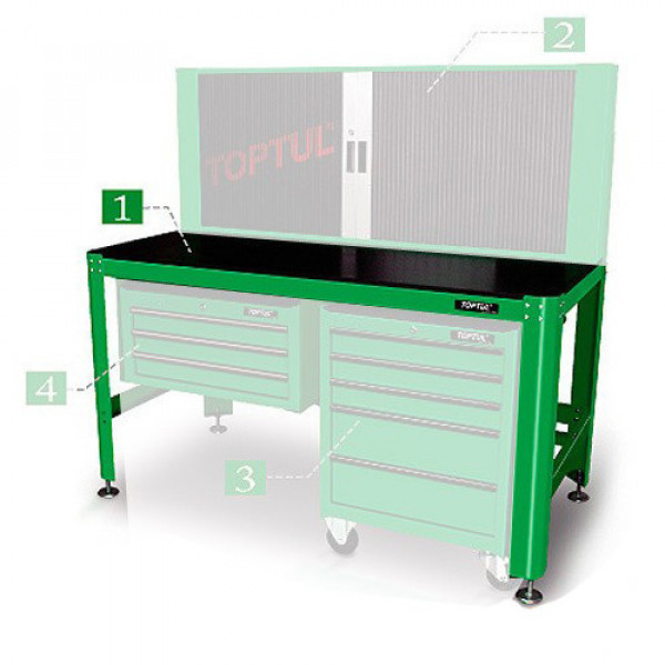 Картинка - Верстак слесарный TOPTUL TAAA1607