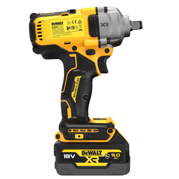 Картинка - Аккумуляторный ударный гайковерт DeWALT DCF891P2G