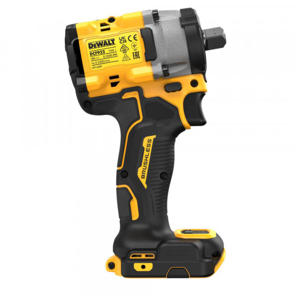 Картинка - Аккумуляторный ударный гайковерт DeWALT DCF922NT