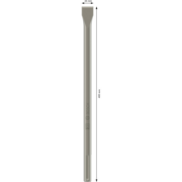 Фото - Плоске зубило Bosch PRO SDS max-4C, 25x400 мм
