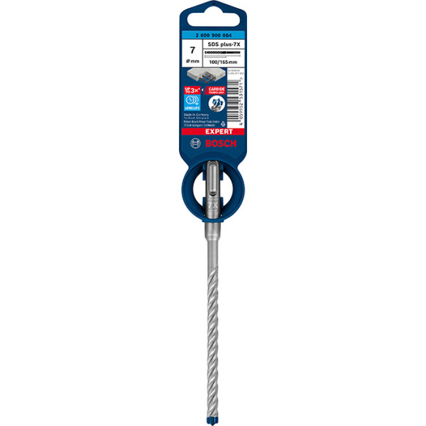 Картинка - Бур Bosch EXPERT SDS Plus-7X д/арм.бетона 7x100x165 мм
