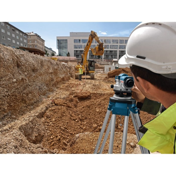 Фото - Оптичний нівелір Bosch GOL 26 D + штатив BT 160 + лінійка GR 500